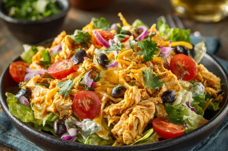 Zesty Tex-Mex Chicken Salad: A Flavor-Packed, Healthy Delight
