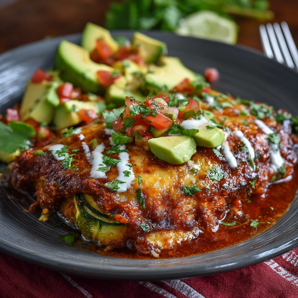 Zucchini Enchiladas Recipe