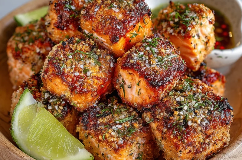 Air Fryer Salmon Bites: Crispy, Juicy & Packed with Flavor
