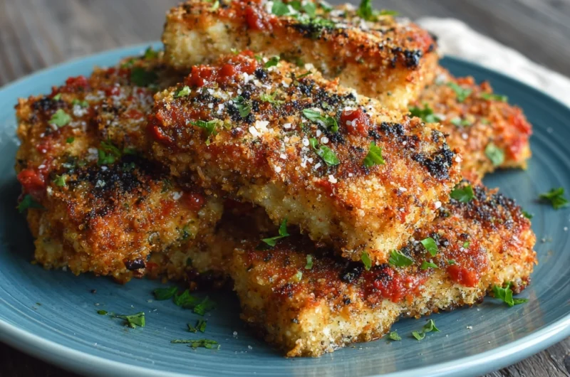 Baked Tofu Parmesan: Crispy, Cheesy, and Plant-Based Delight
