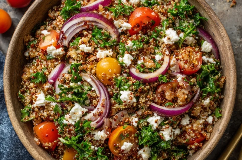 Balsamic Quinoa Salad: A Fresh, Nutritious & Flavorful Bowl