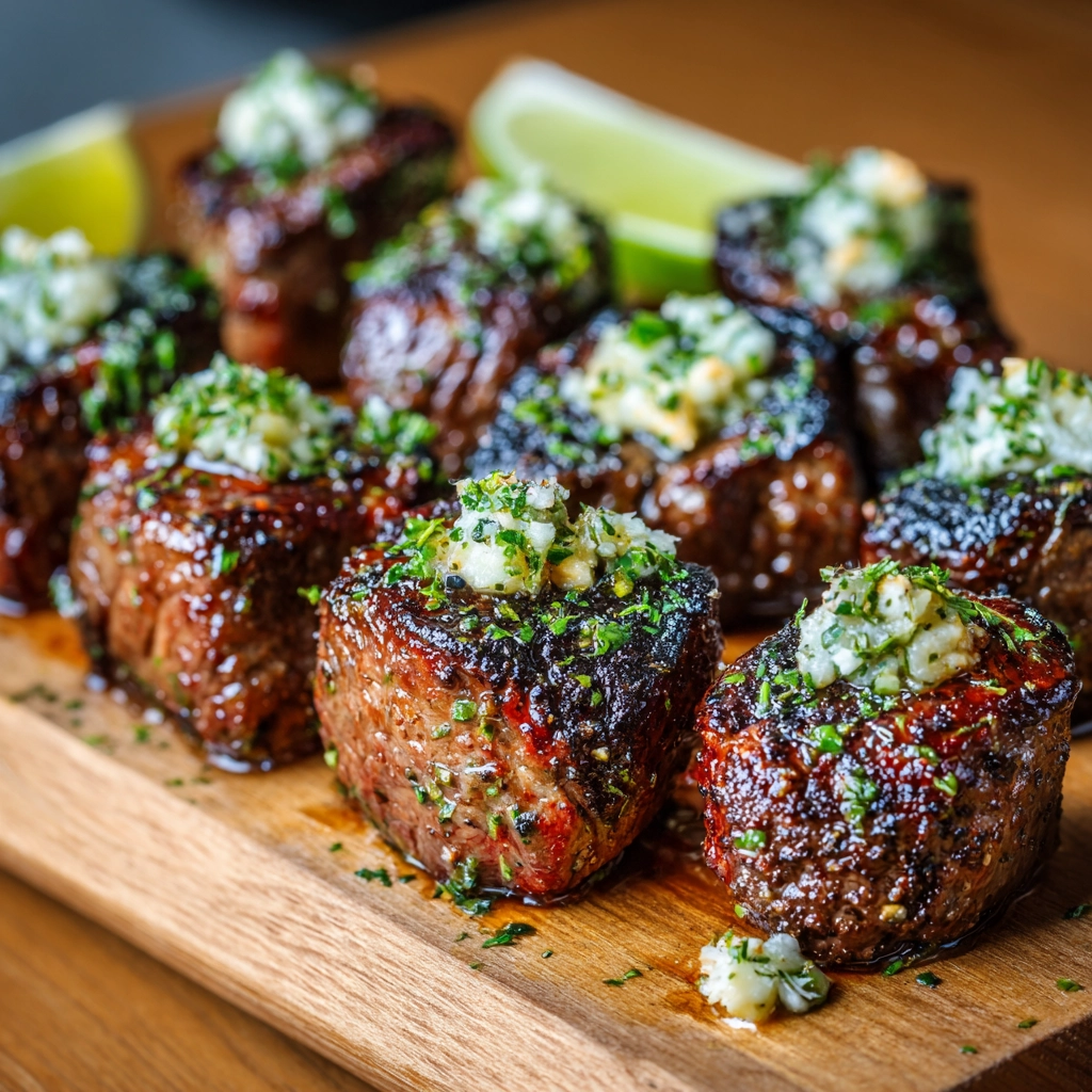 Blackstone Garlic Butter Steak Bites