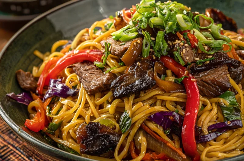 Blackstone Hibachi Noodles Recipe: Sizzling, Flavorful, and Easy to Make at Home