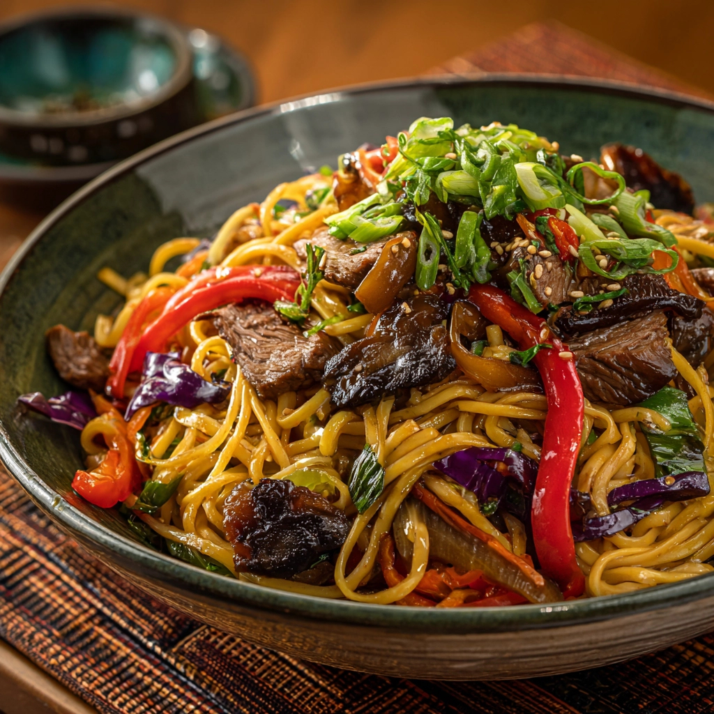 Blackstone Hibachi Noodles Recipe