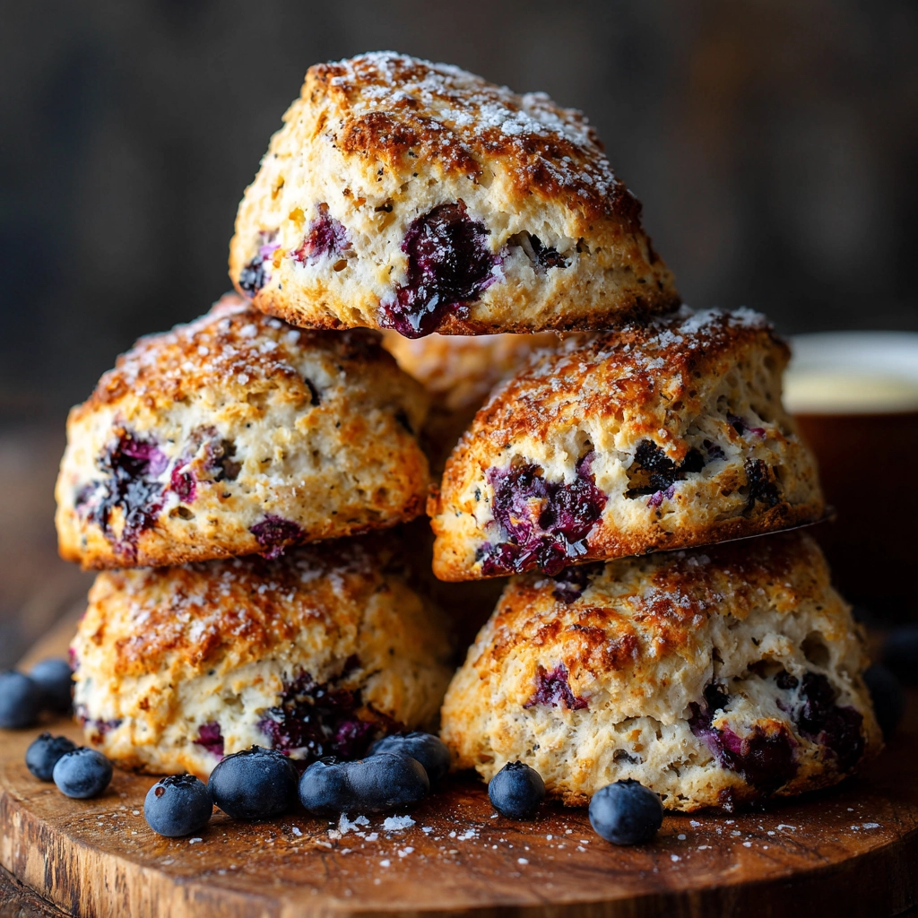 Blueberry Banana Scones Recipe