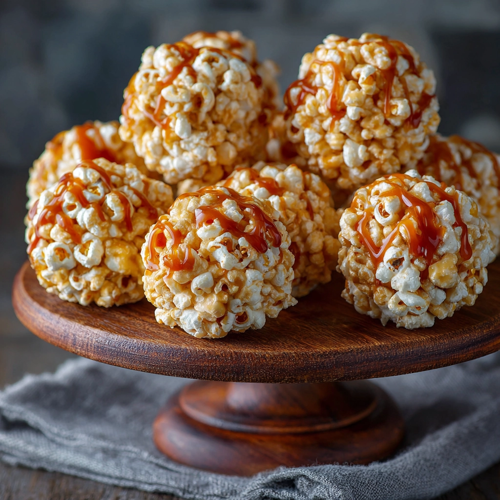 Caramel Popcorn Balls Recipe