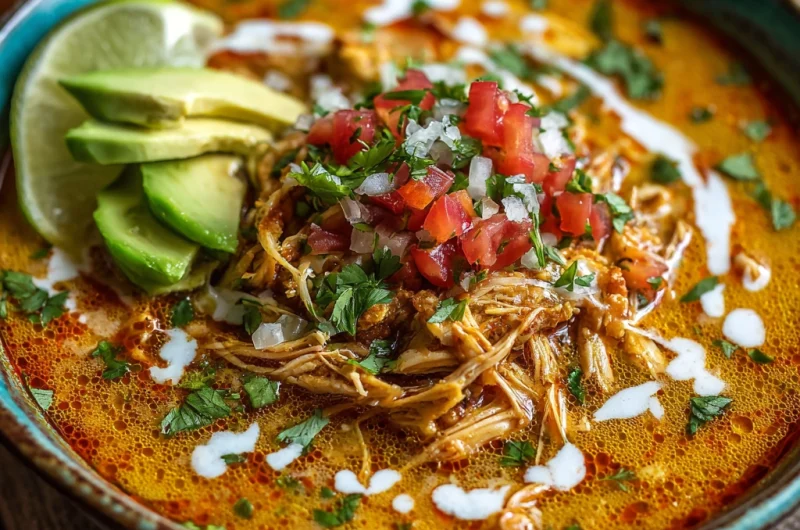 Chicken Enchilada Soup – A Bold, Flavorful & Comforting Mexican-Inspired Classic