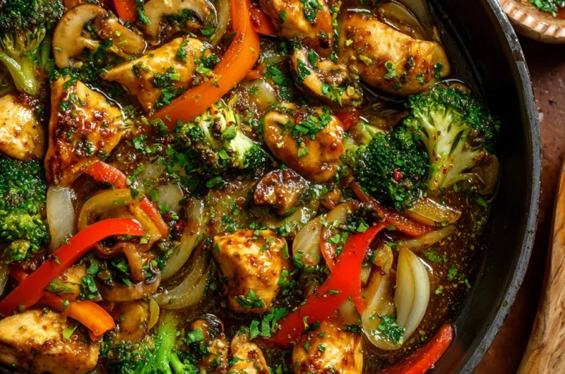 Chicken and Veggie Stir Fry: Quick, Healthy, and Flavor-Packed