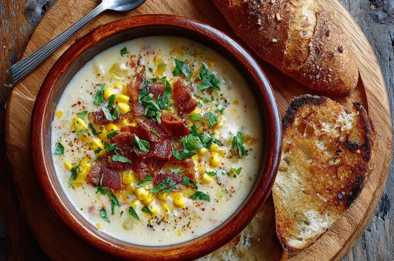 Corn Chowder Recipe: Creamy, Comforting & Hearty Homemade Classic
