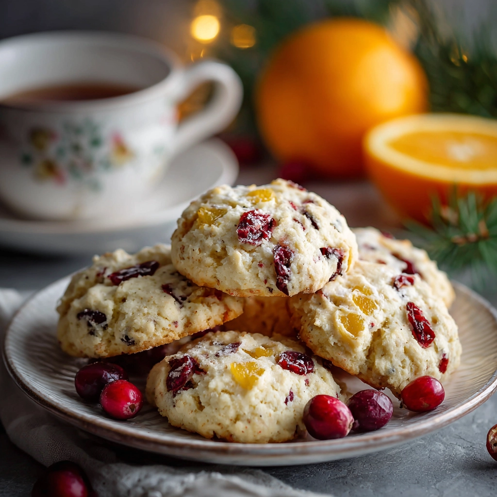 Cranberry Orange Cookies Recipe