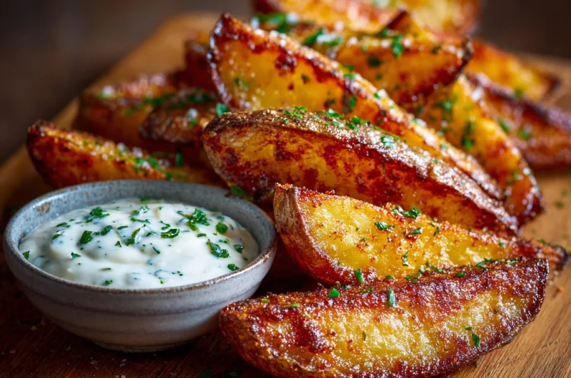 Crispy Baked Potato Wedges: Healthy, Flavorful, and Perfectly Golden