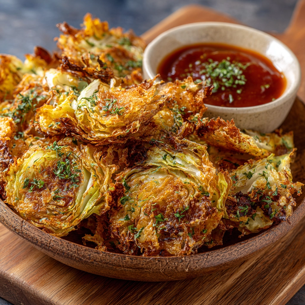 Crispy Cabbage Chips Recipe