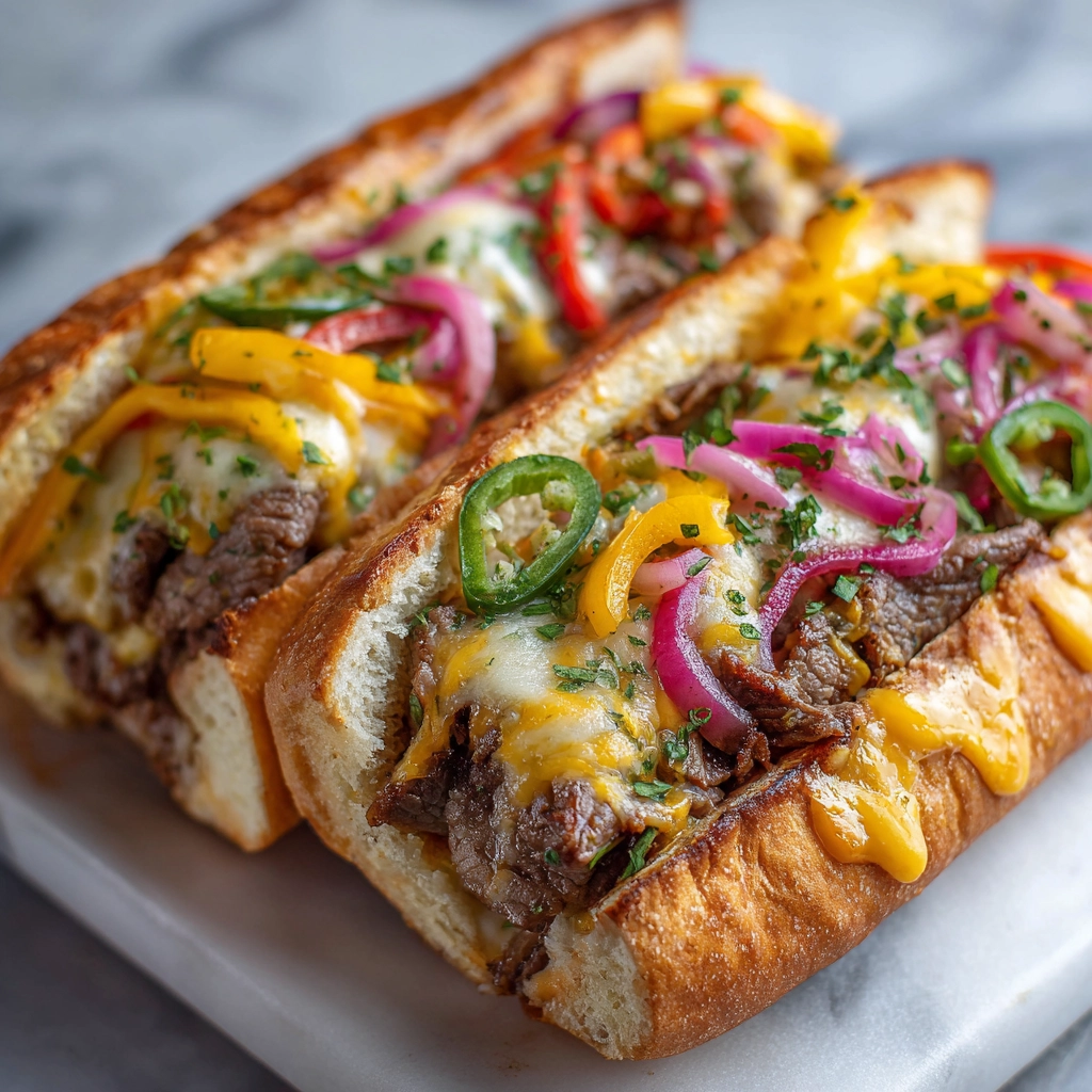 Delicious Philly Cheesesteaks