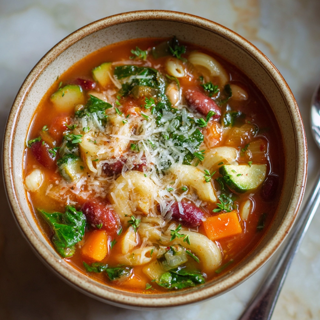 Easy Minestrone Soup Recipe