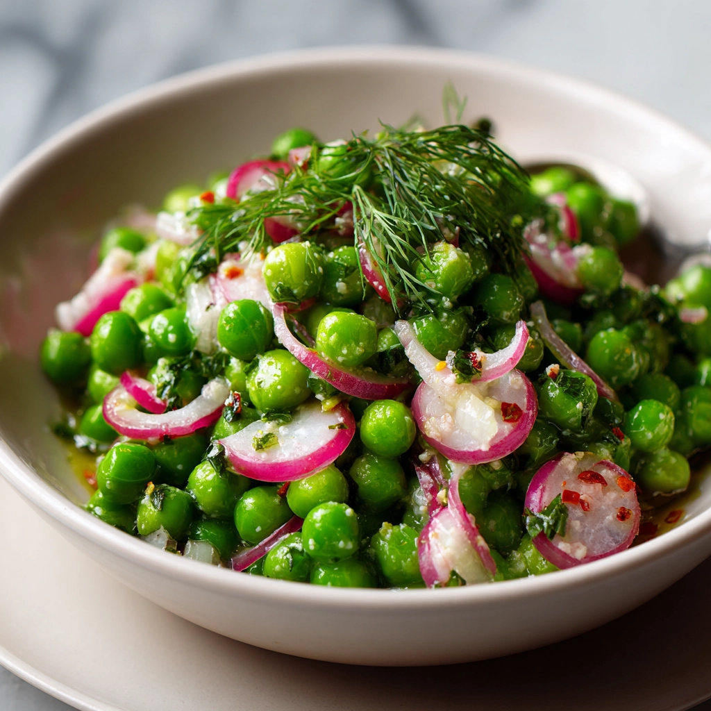 Easy Pea Salad Recipe