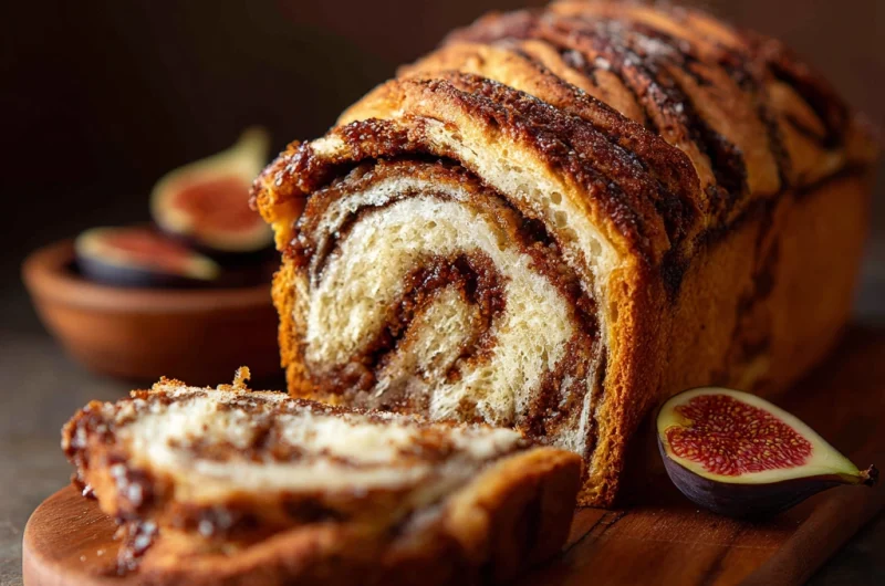 Fig Orange Swirled Bread: A Sweet, Citrusy Bakery-Style Delight