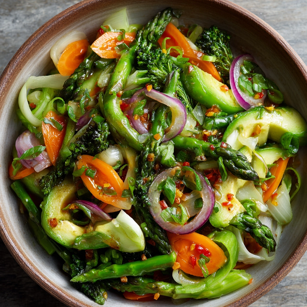 Flavor-Packed Vegetable Salad Recipe