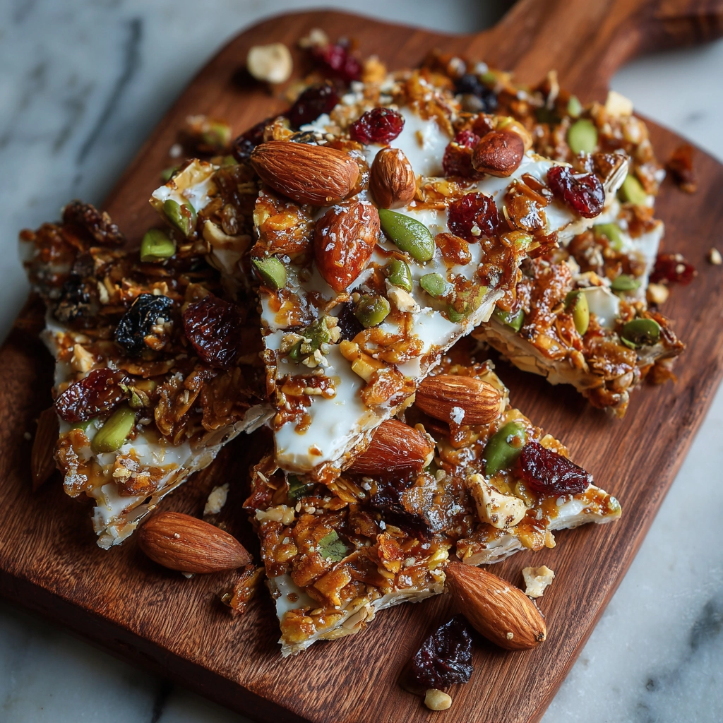 Honey Granola Bark Recipe