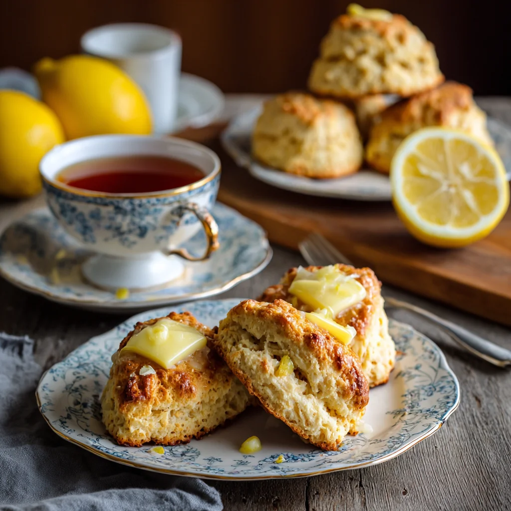 Lemon Cardamom Scones Recipe