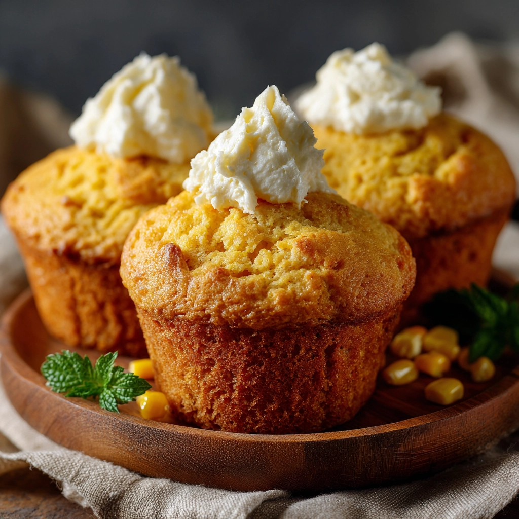 Maple Butter Corn Muffins Recipe