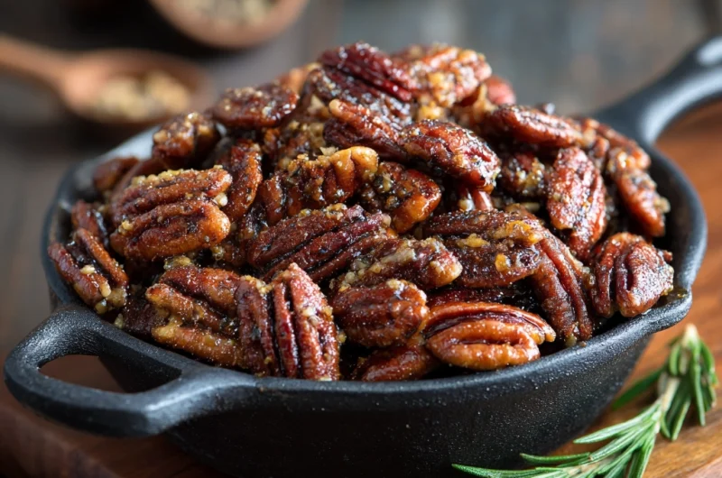 Maple Cinnamon Roasted Pecans: A Sweet, Crunchy Homemade Delight