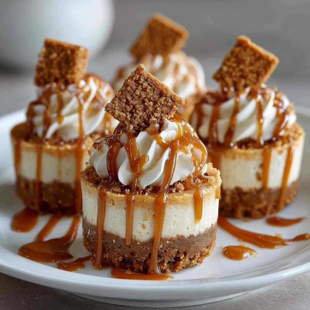 Mini Biscoff Cheesecakes Recipe