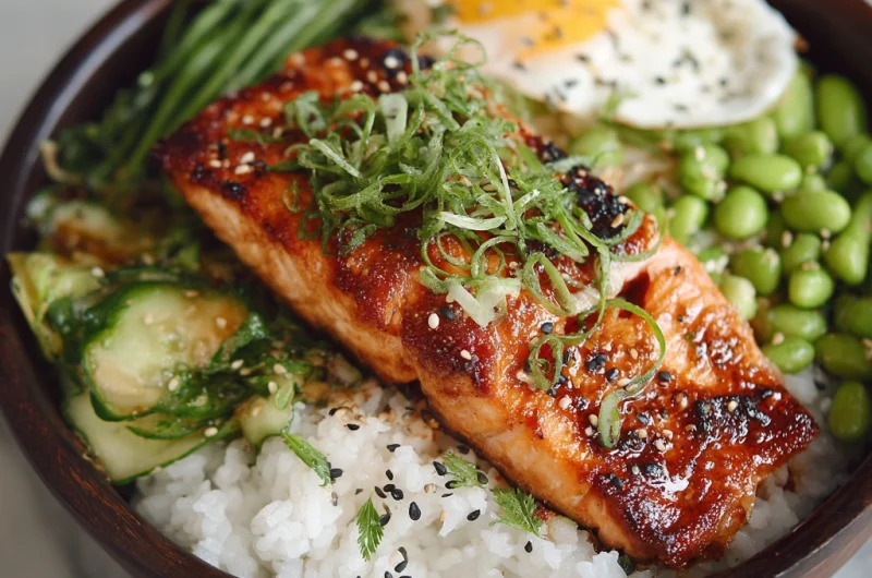 Miso Salmon Rice Bowl: A Flavor-Packed Comfort Dish You’ll Crave Again and Again