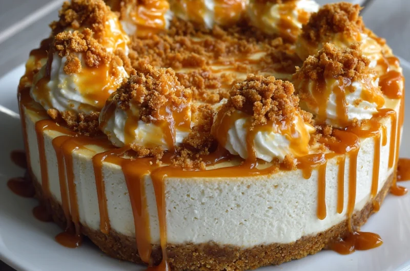 No-Bake Butterscotch Cheesecake Recipe