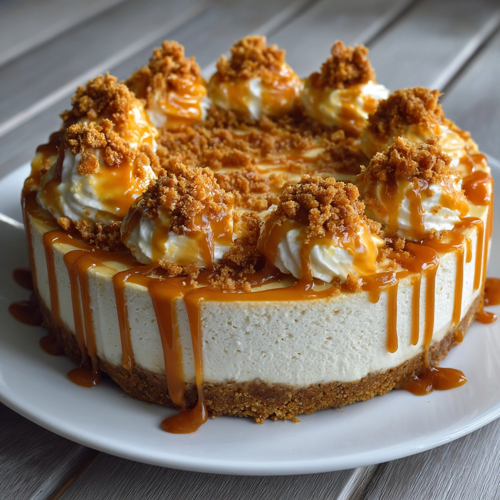 No-Bake Butterscotch Cheesecake Recipe