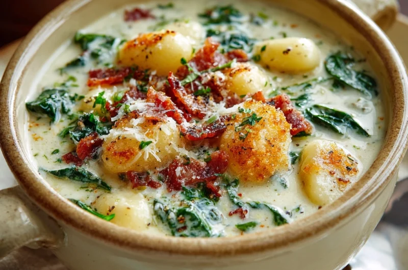 Olive Garden Gnocchi Soup Recipe: Creamy, Cozy & Comforting Copycat Favorite