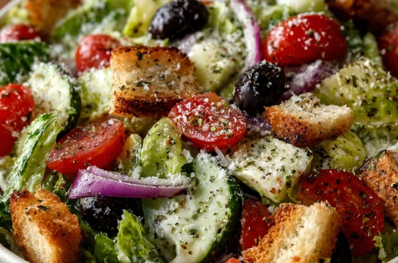 Olive Garden Salad Recipe: Fresh, Crisp & Restaurant-Style at Home