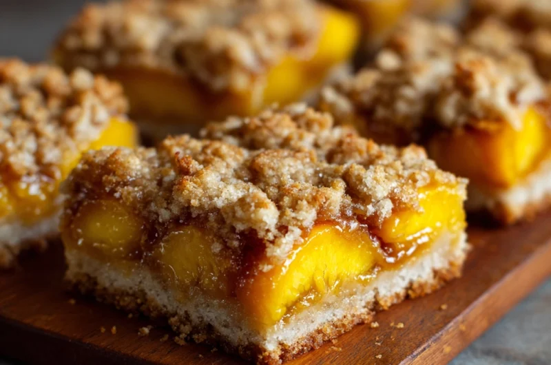 Peach Pie Bars – A Sweet Slice of Summer in Every Bite
