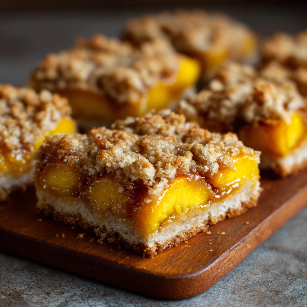 Peach Pie Bars Recipe