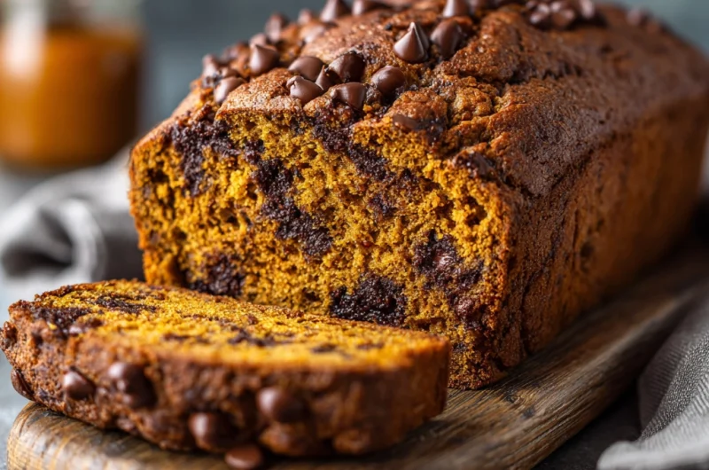 Pumpkin Chocolate Chip Bread: A Cozy, Sweet & Moist Fall-Inspired Treat