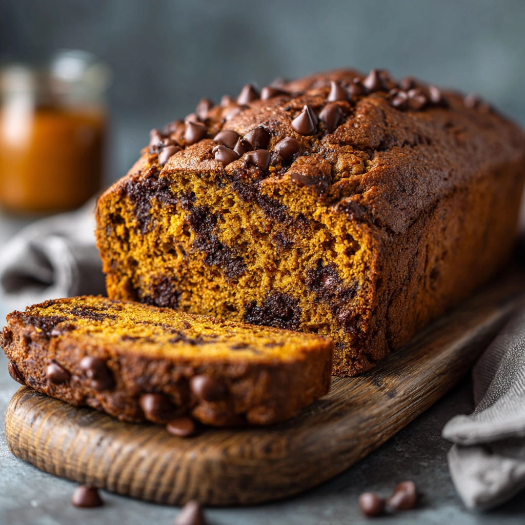 Pumpkin Chocolate Chip Bread Recipe