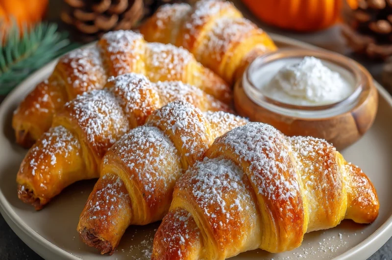 Pumpkin Crescent Rolls: A Soft, Flaky & Cozy Fall Delight