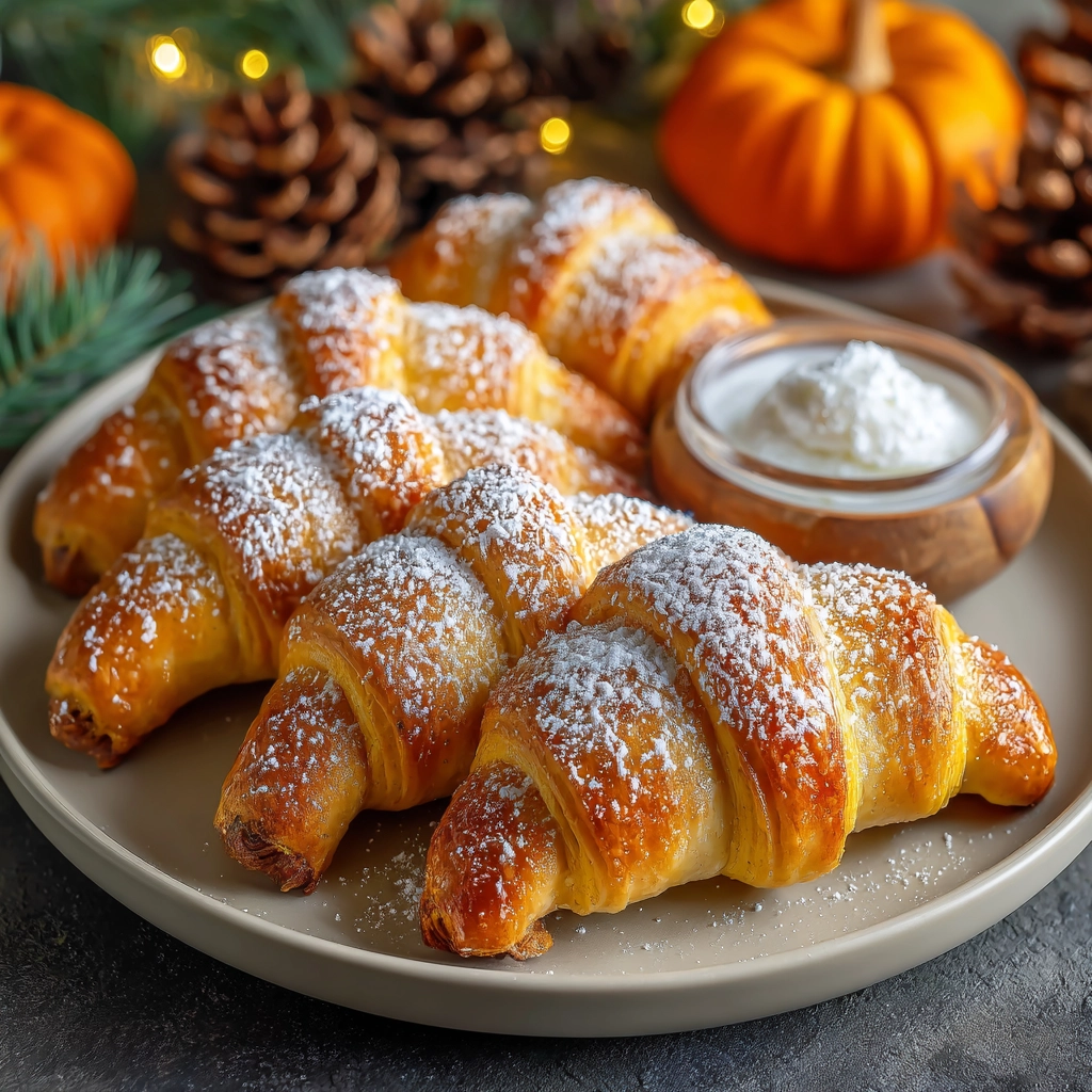 Pumpkin Crescent Rolls Recipe