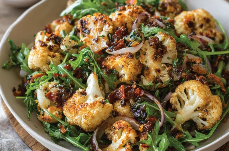 Roasted Cauliflower Salad: A Flavorful & Healthy Delight