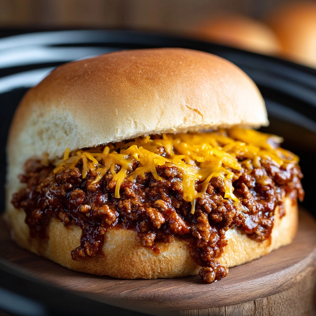 Savory Cowboy Sloppy Joes in a Crockpot