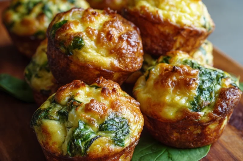 Spinach Cheese Muffins: A Savory, Fluffy Bite Packed with Flavor