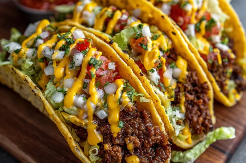 Ultimate Smash Burger Tacos Recipe: Crispy, Juicy & Irresistible