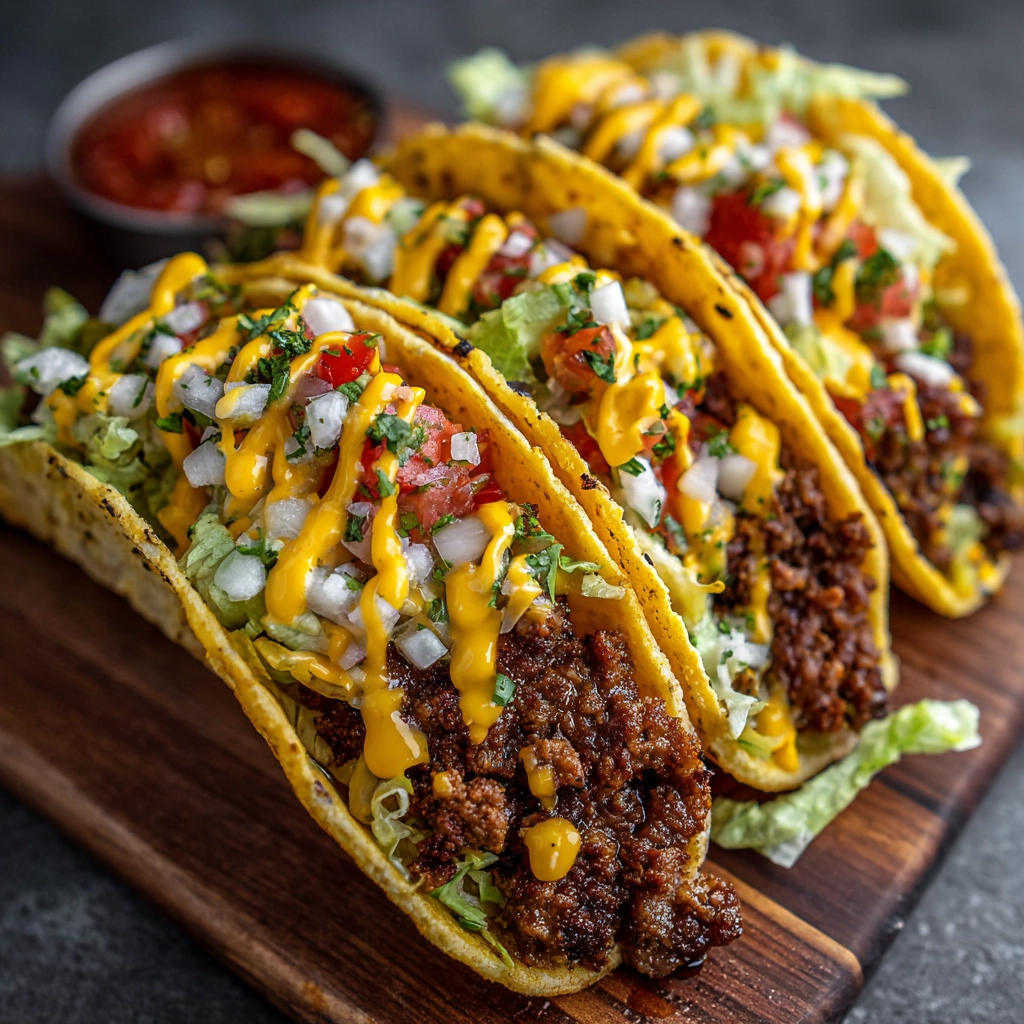 Ultimate Smash Burger Tacos Recipe