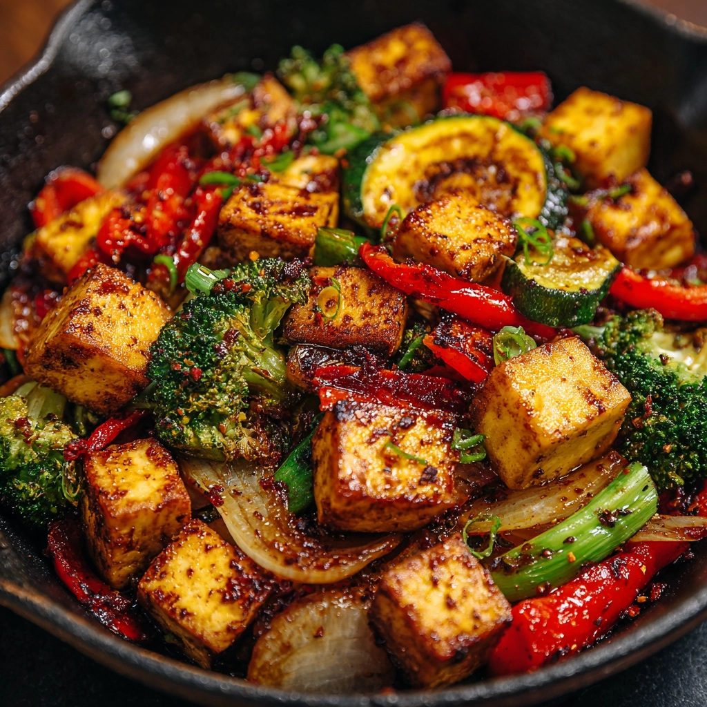 Vegetable Tofu Stir Fry Recipe