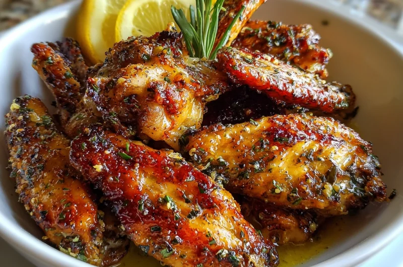 Zesty Crockpot Lemon Pepper Wings Delight