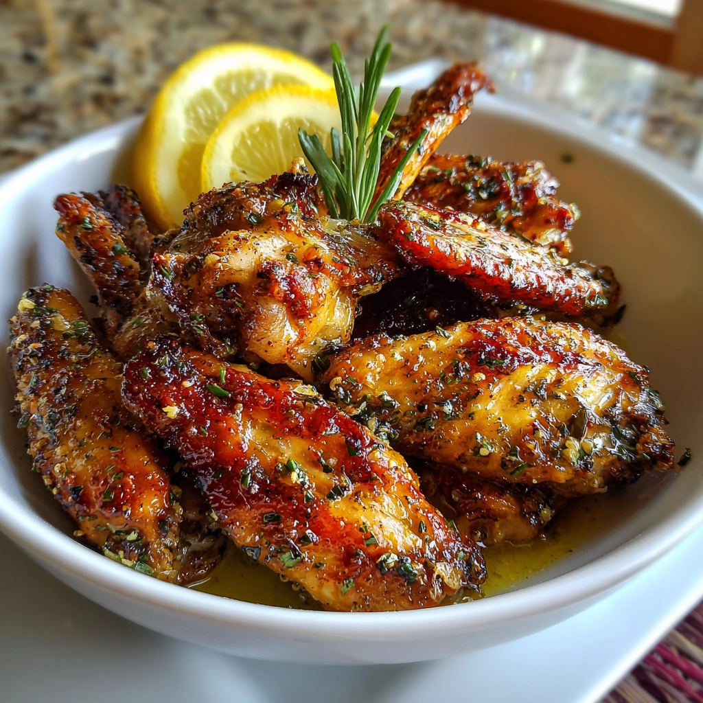 Zesty Crockpot Lemon Pepper Wings Delight