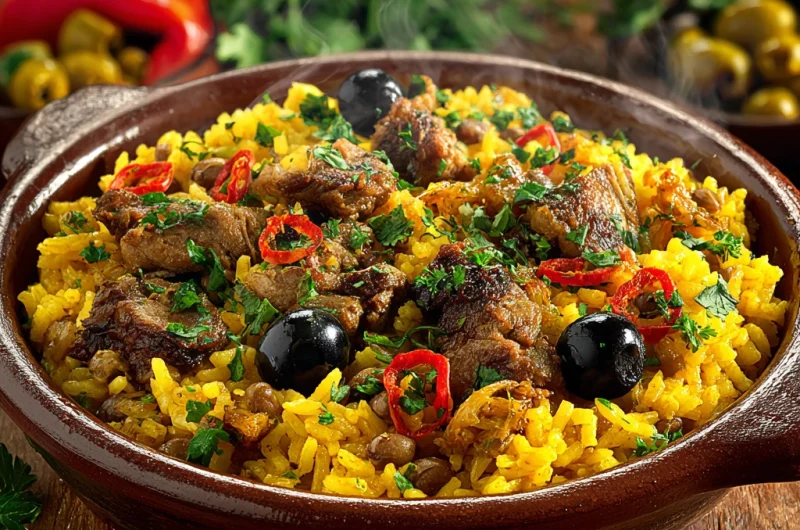 Arroz con Gandules Puerto Rican: A Traditional Caribbean Rice Dish Full of Flavor