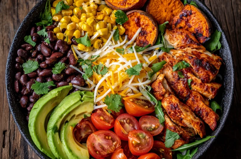 BBQ Chicken Sweet Potato Bowls: A Flavor-Packed Healthy Comfort Meal
