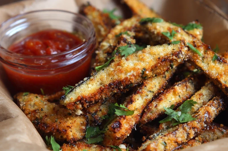 Baked Eggplant Fries: A Crispy, Healthy, and Flavor-Packed Snack