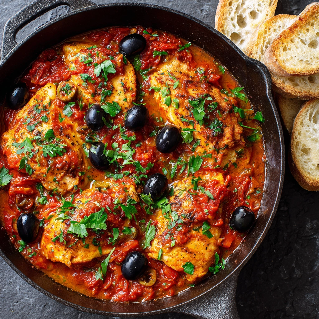 Chicken Puttanesca