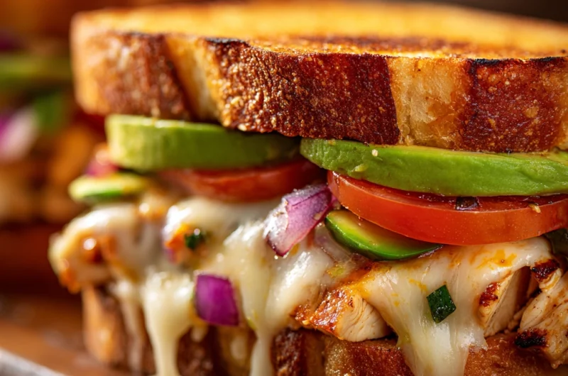 Chipotle Chicken Avocado Melt: A Flavor-Packed Comfort Food You’ll Crave Again and Again